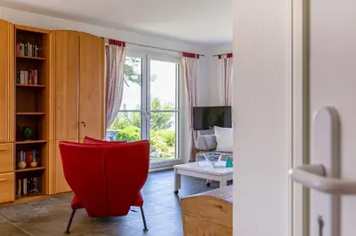 TV/Unterhaltungsangebot in der Unterkunft Haus am Hohen Ufer 01