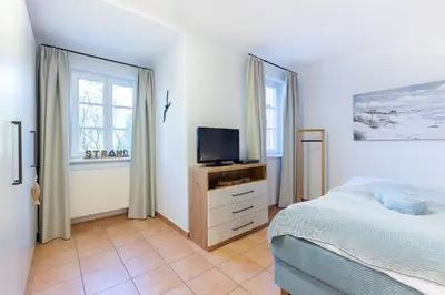 Ein Bett oder Betten in einem Zimmer der Unterkunft Friederike