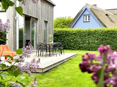 Ein Garten an der Unterkunft Hans
