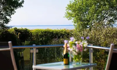 Naturlandschaft in der Nähe der Ferienwohnung