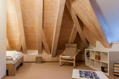 Ein Sitzbereich in der Unterkunft Fischerhus