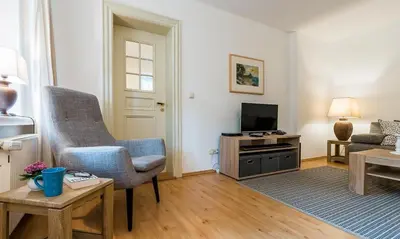 TV/Unterhaltungsangebot in der Unterkunft Villa Sonnenfrieden 01