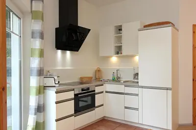 Küche/Küchenzeile in der Unterkunft Haus Michel 02