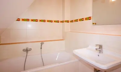 Ein Badezimmer in der Unterkunft Windlicht