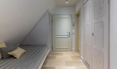 Ein Bett oder Betten in einem Zimmer der Unterkunft Hof Zeesenblick 06
