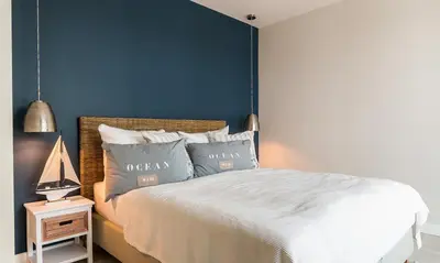 Ein Bett oder Betten in einem Zimmer der Unterkunft SiebenFinken