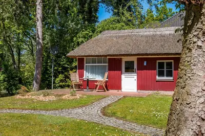 Das Gebäude in dem sich das Ferienhaus befindet