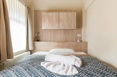 Ein Bett oder Betten in einem Zimmer der Unterkunft Dat Lütthus