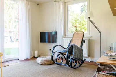 TV/Unterhaltungsangebot in der Unterkunft Haus am Boddenweg