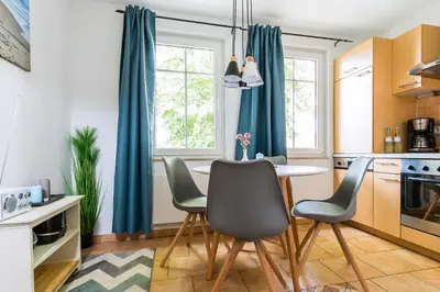 Küche/Küchenzeile in der Unterkunft Haus Ostseenixe 05