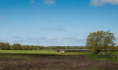 Naturlandschaft in der Nähe des Ferienhauses