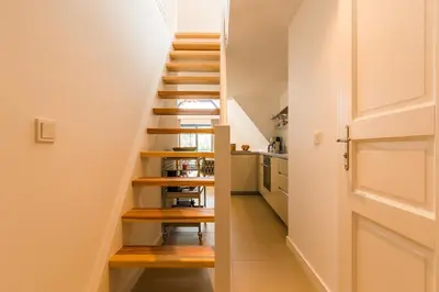 Küche/Küchenzeile in der Unterkunft Drei Akazien Wohnung 3