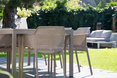 Ein Garten an der Unterkunft Strandhaus Luv