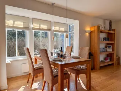 Die Bibliothek im Ferienhaus