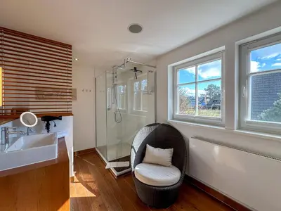 Ein Badezimmer in der Unterkunft Wieckend
