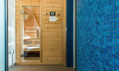 Ein Bett oder Betten in einem Zimmer der Unterkunft Freischwimmer