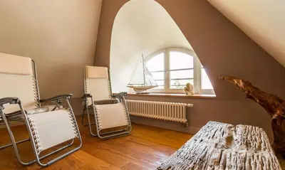 Ein Bett oder Betten in einem Zimmer der Unterkunft Heimweh