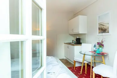 Küche/Küchenzeile in der Unterkunft Strandhaus Claassen 06