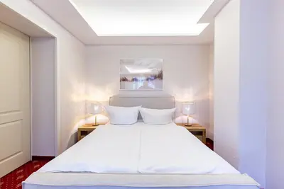Ein Bett oder Betten in einem Zimmer der Unterkunft Strandhaus Claassen 09