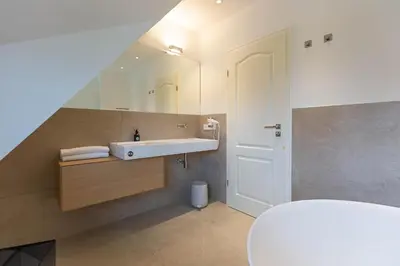 Ein Badezimmer in der Unterkunft Pur A4