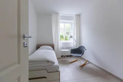 Ein Bett oder Betten in einem Zimmer der Unterkunft Pur A5
