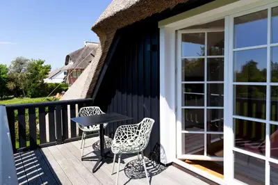 Ein Balkon oder eine Terrasse in der Unterkunft Pur A7