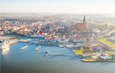 Ein allgemeiner Blick auf Barth oder ein Stadtblick von der Ferienwohnung aus