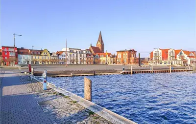 Blick auf einen Fluss in der Nähe der Ferienwohnung