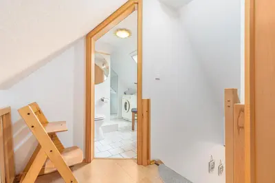Ein Badezimmer in der Unterkunft Ferienpark Freesenbruch Wohnung 3 4 - Zum Zeesenboot