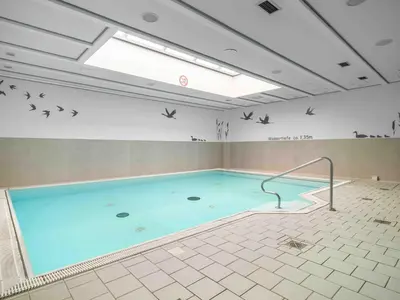 Der Swimmingpool an oder in der Nähe von Ferienpark Freesenbruch Reihenhaus 6 - Delfin