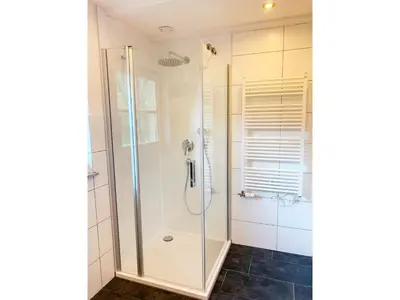 Ein Badezimmer in der Unterkunft Strandhaus Pilgrim