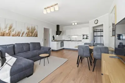 Küche/Küchenzeile in der Unterkunft Hafenstrasse 34 - Wohnung 5