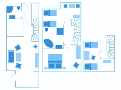 Grundriss der Unterkunft Haus Frieda