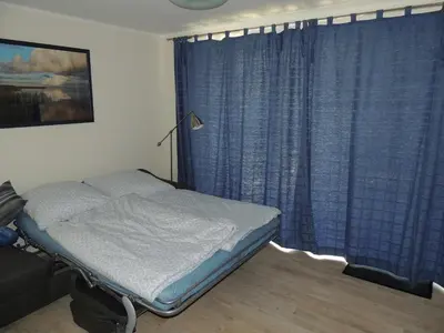 Ein Bett oder Betten in einem Zimmer der Unterkunft Kavelweg 13 Whg 1 - Strand Refugium