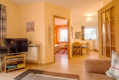 TV/Unterhaltungsangebot in der Unterkunft Zur Hanse Wohnung 1 3 - Lingnau