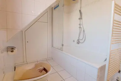 Ein Badezimmer in der Unterkunft Zur Hanse Wohnung 3 3 - Lingnau