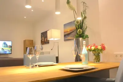 TV/Unterhaltungsangebot in der Unterkunft Logierhaus Friedrich WE 01 - 