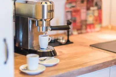 Kaffee-/Teezubehör in der Unterkunft Logierhaus Friedrich WE 14 - 