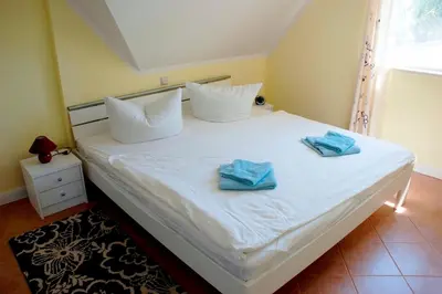 Ein Bett oder Betten in einem Zimmer der Unterkunft Mühlenstrasse 19 - Wohnung 3