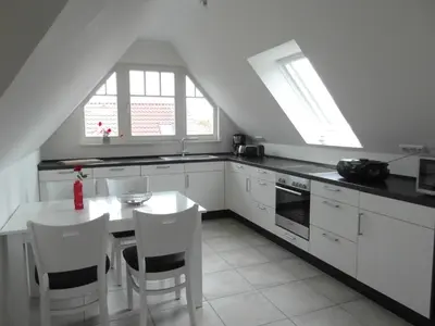 Küche/Küchenzeile in der Unterkunft Mühlenstrasse 19 - Wohnung Sonnendeck