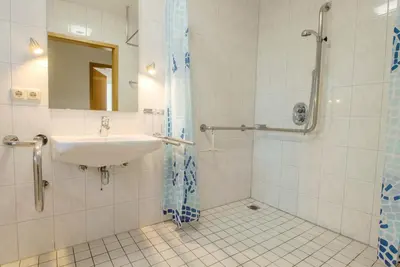 Ein Badezimmer in der Unterkunft Nautilus