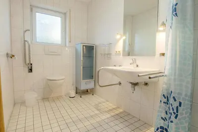 Ein Badezimmer in der Unterkunft Nautilus