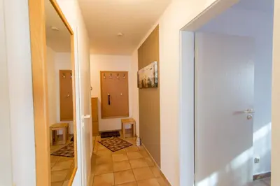 TV/Unterhaltungsangebot in der Unterkunft Residenz am Strand Wohnung 1-02