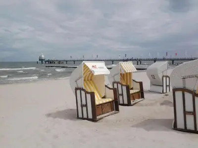 Ein Strand an oder in der Nähe der Ferienwohnung