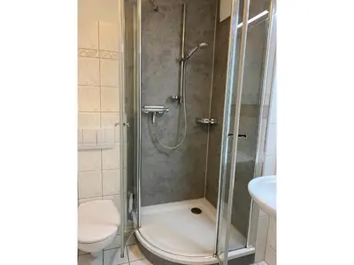 Ein Badezimmer in der Unterkunft Residenz am Strand Wohnung 3-50