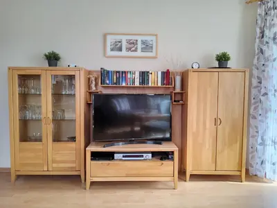 TV/Unterhaltungsangebot in der Unterkunft Hoppenberg 5 - Wohnung Schröder