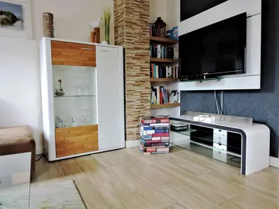 TV/Unterhaltungsangebot in der Unterkunft Neue Reihe 28 - Wohnung Wolke 7