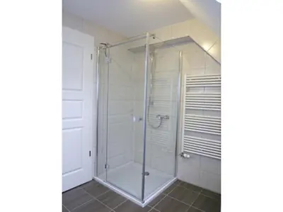 Ein Badezimmer in der Unterkunft Hafenstrasse 15 Wolkenglanz in Prerow