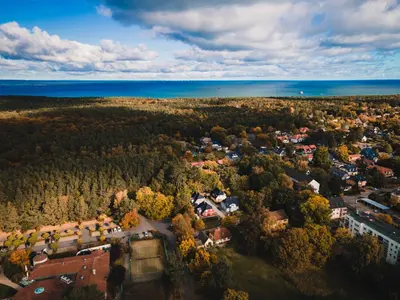 Naturlandschaft in der Nähe des Ferienhauses