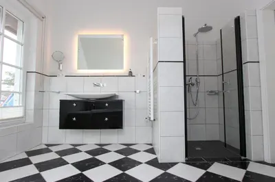 Ein Badezimmer in der Unterkunft Vallmo